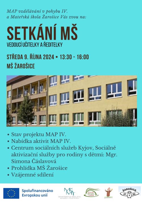 Setkání MŠ - Žarošice