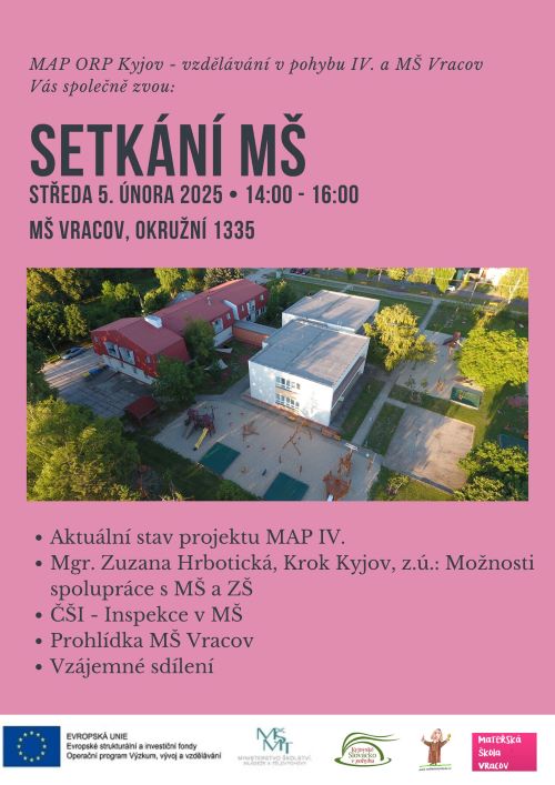 Setkání MŠ - Vracov