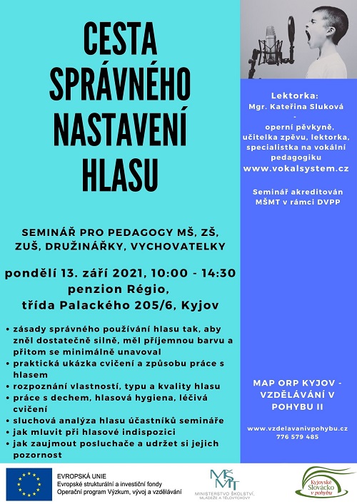 Cesta správného nastavení hlasu